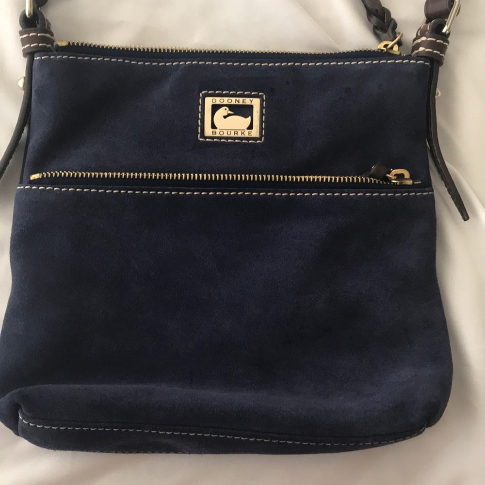 Dooney & Bourke blue satchel